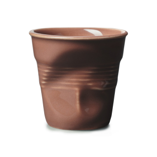 REVOL l Froissés pohárek hnědý 180 ml