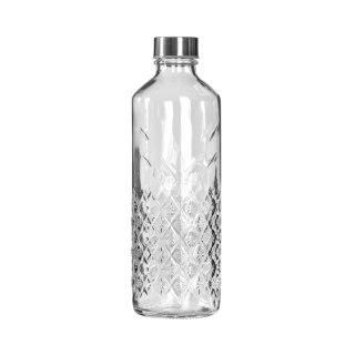 Láhev zdobená se zátkou 1 l