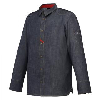 Vinho rondon, jeanový, dl. rukáv, XXL