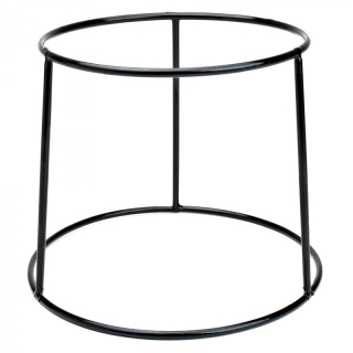 Verlo podstavec kulatý pr. 25 cm, výš. 20 cm, černý