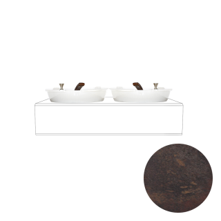 Chladicí box na jogurt GN 1/1, dekor rez