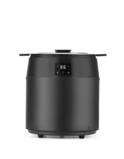 Kotlík na polévku bez vody, 10L, HENDI, 10L, Černá, 220-240V/450W, ⌀330x(H)398mm