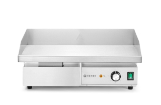 Grilovací deska HENDI 154977 Budget Line – hladká, 3000 W