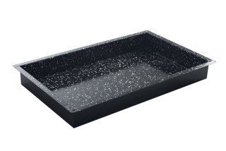 Plech CONVECTOMAT CLASSIC GN 2/1, HENDI, GN 2/1, Černá, 650x530x(H)40mm, Obdélníkové