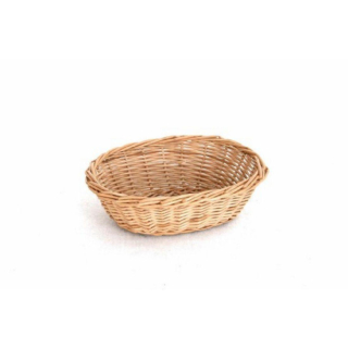 APS | Košík na pečivo, proutěný, oválný, 20x28x6cm