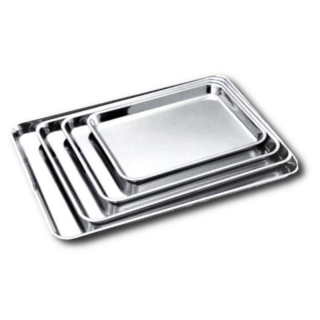 Nerezový tác, obdelník, rozměr 28x22 cm