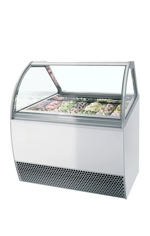 TEFCOLD - ventilovaný distributor kopečkové zmrzliny MILLENNIUM LX12 | ISA