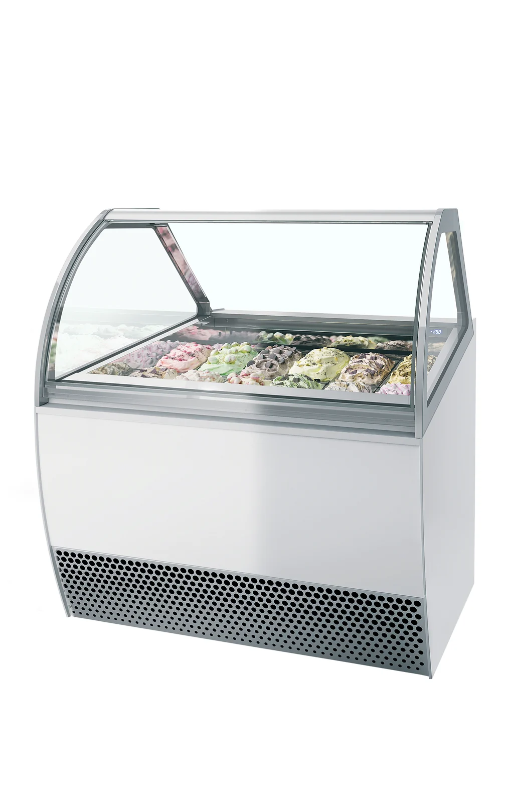 TEFCOLD - ventilovaný distributor kopečkové zmrzliny MILLENNIUM LX12 | ISA