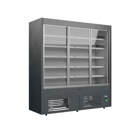 TEFCOLD - chladicí vitrína přístěnná, křídlové dveře Varna 190/60 DUZ mini | Juka