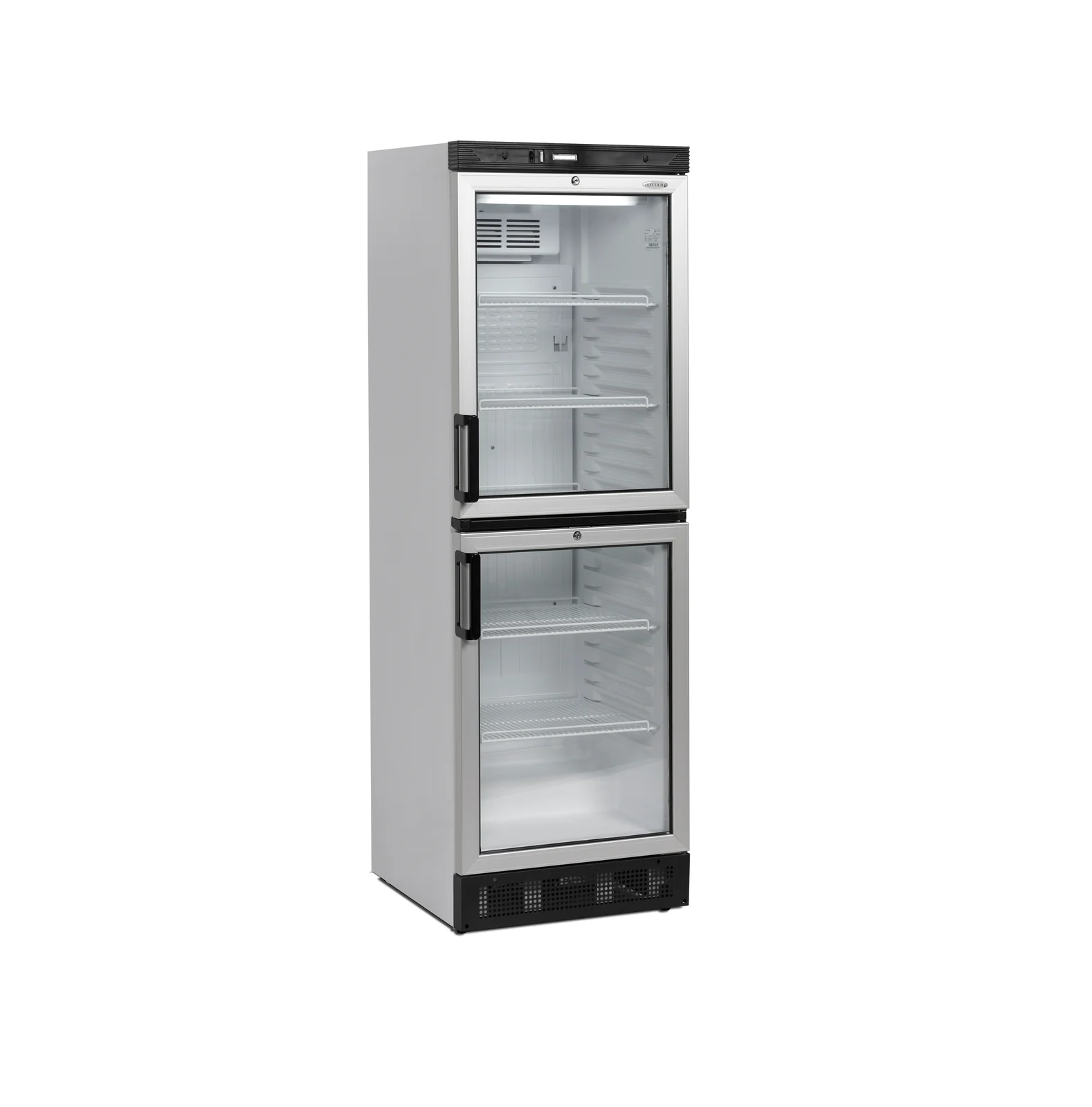 TEFCOLD - chladicí skříň 2 prosklené dveře FS 2380