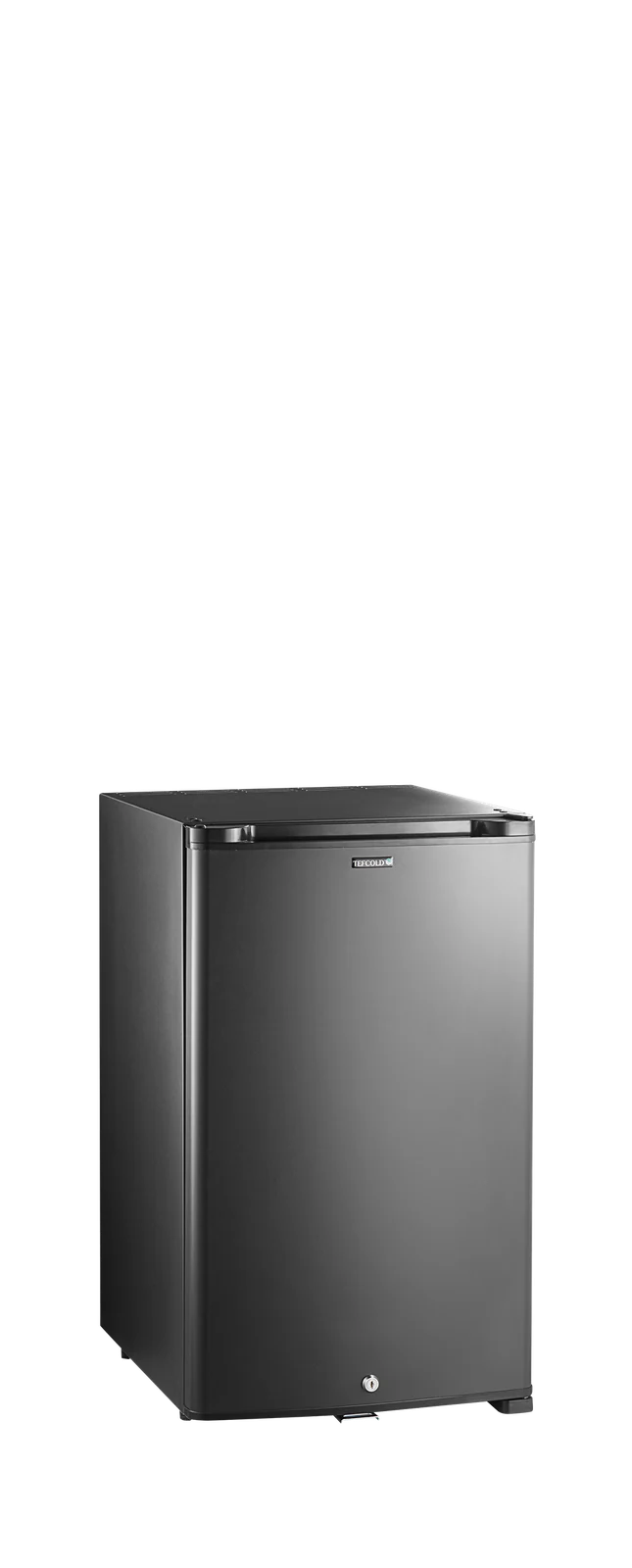 TEFCOLD - minibar plné dveře, černé opláštění TM 55