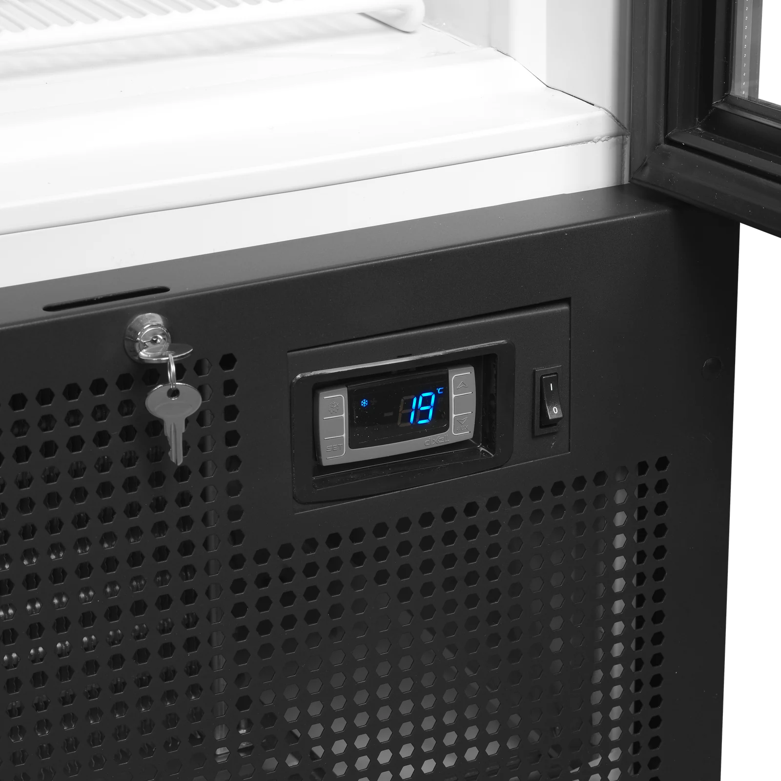 TEFCOLD - chladicí skříň prosklené dveře FS 1202 H