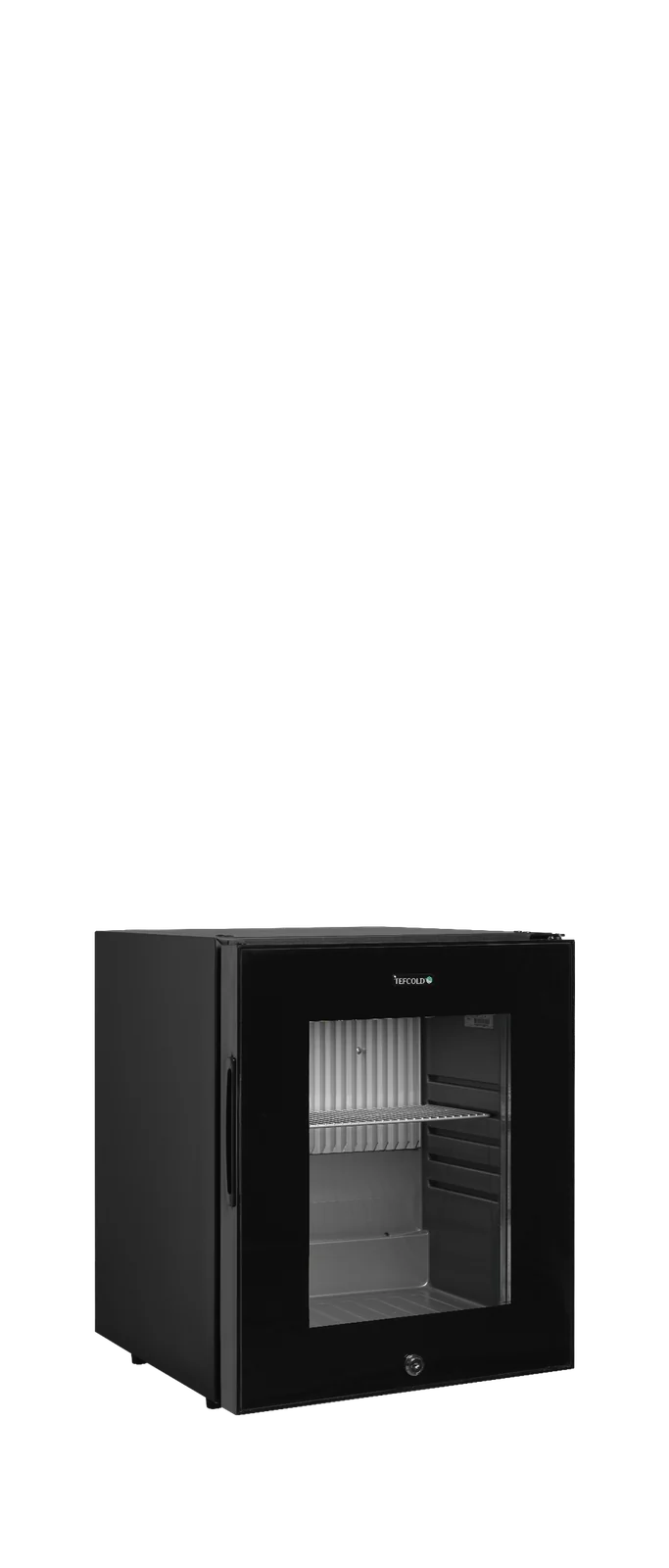 TEFCOLD - minibar prosklené dveře, černá TM33G