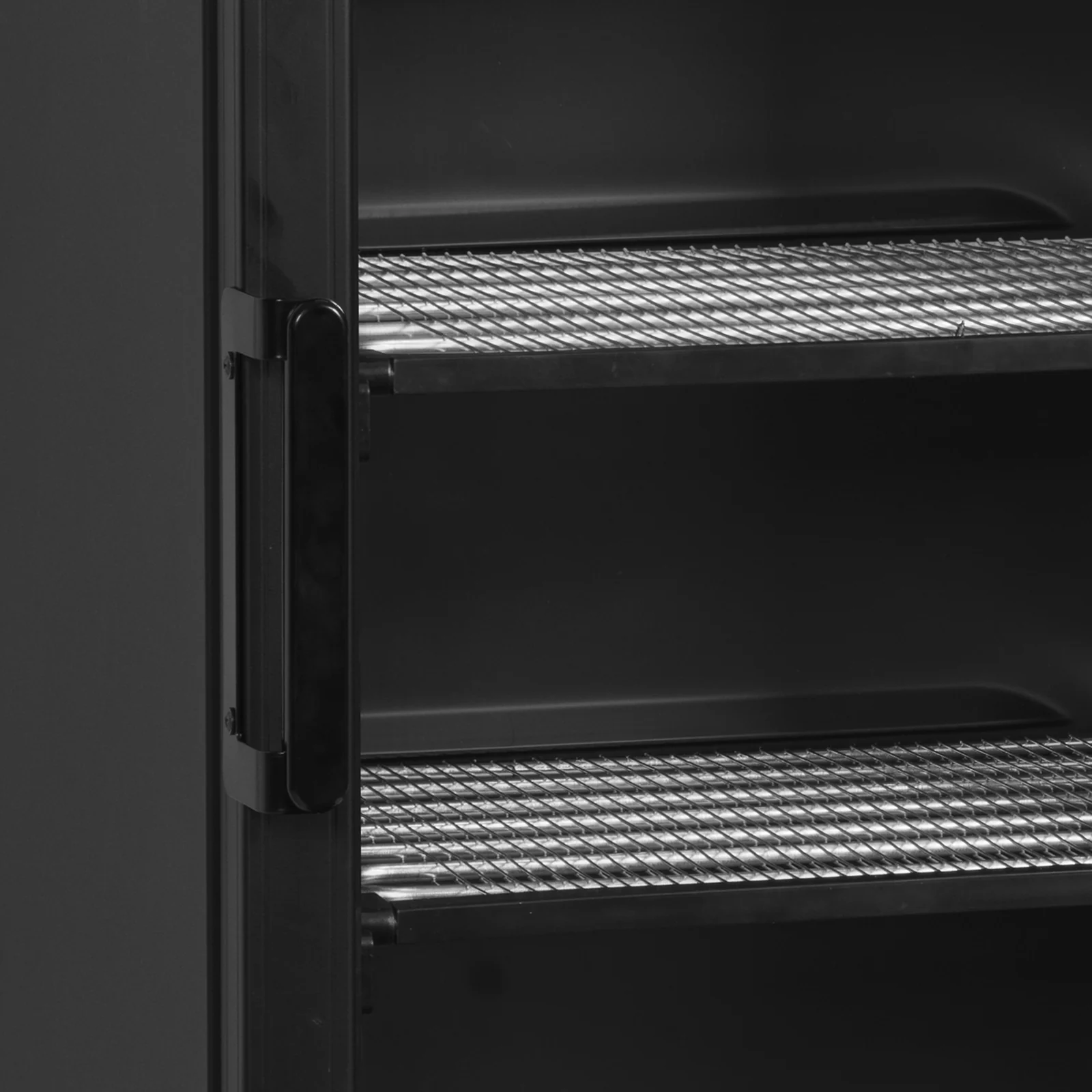 TEFCOLD - mrazicí skříň prosklené dveře, černá UFSC371GCP Černý