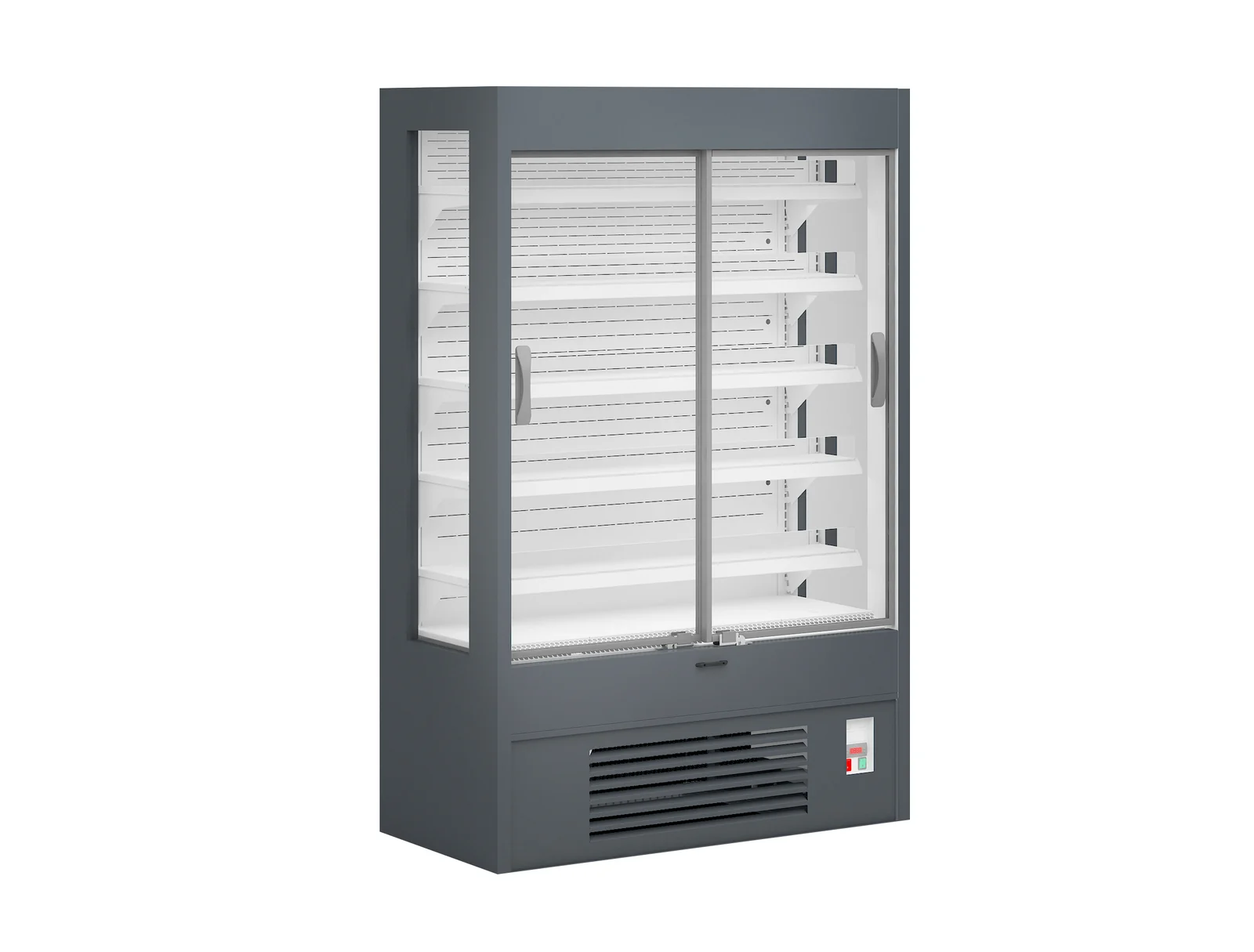 TEFCOLD - chladicí vitrína přístěnná, posuvné dveře Varna 110/60 DP mini | Juka