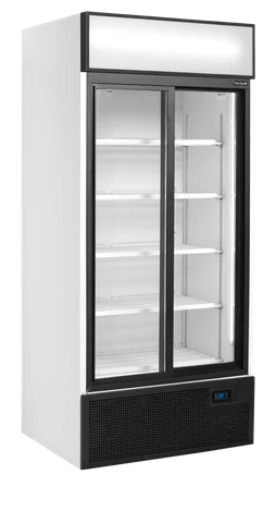TEFCOLD - chladicí skříň prosklené posuvné dveře FSC 891 S