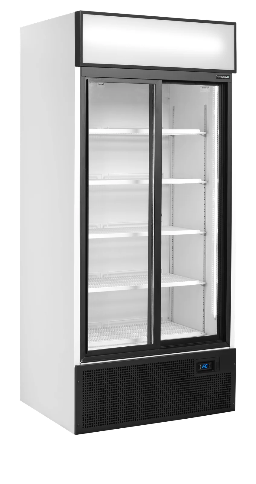 TEFCOLD - chladicí skříň prosklené posuvné dveře FSC 891 S