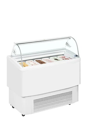 TEFCOLD - ventilovaný distributor kopečkové zmrzliny FIJI 6 | ISA