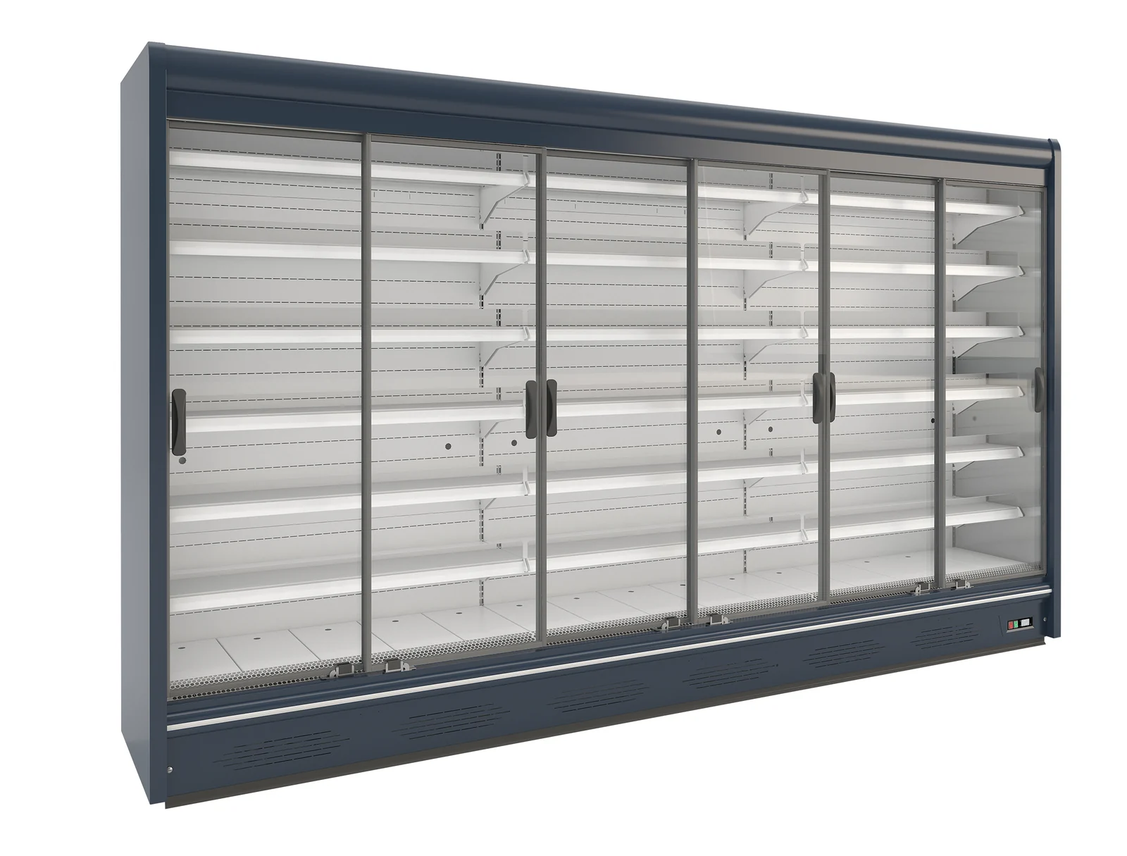 TEFCOLD - chladicí vitrína přístěnná posuvné dveře York 260/90/200 DP | Juka