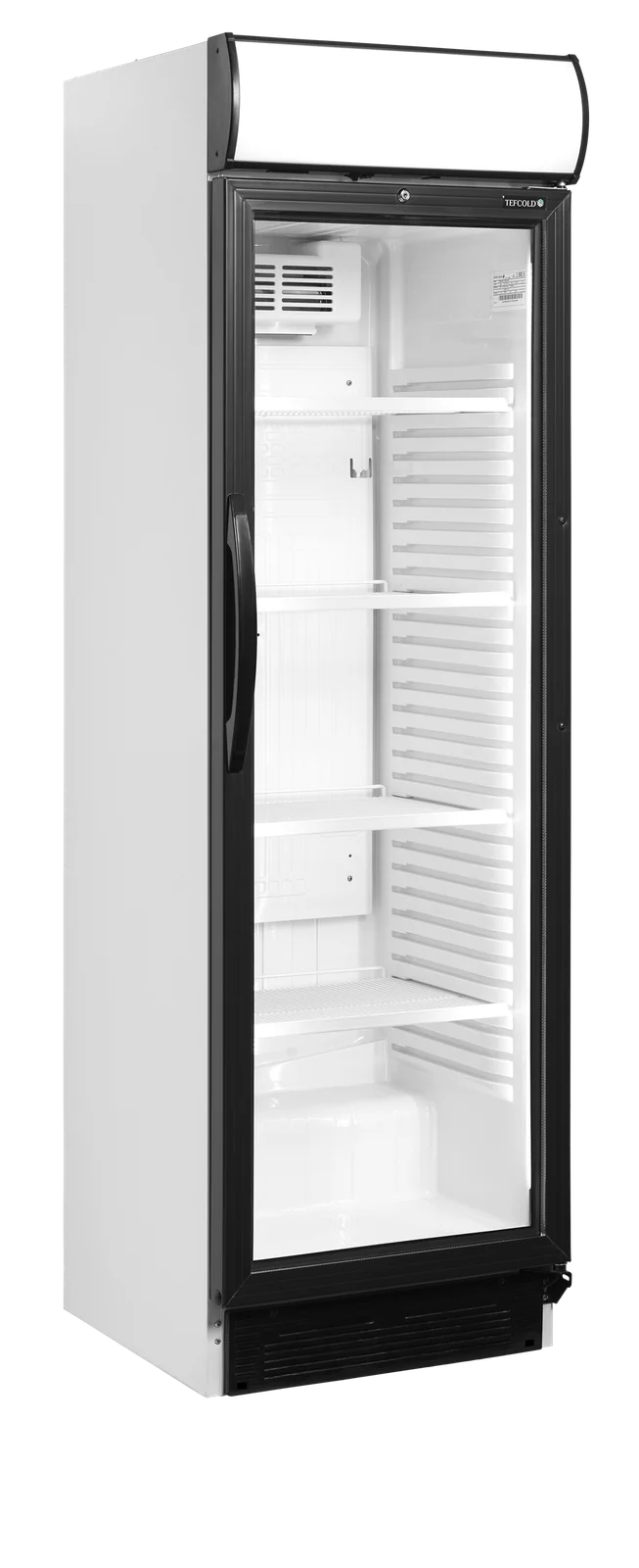 TEFCOLD - chladicí skříň prosklené dveře CEV 425 CP 2 LED