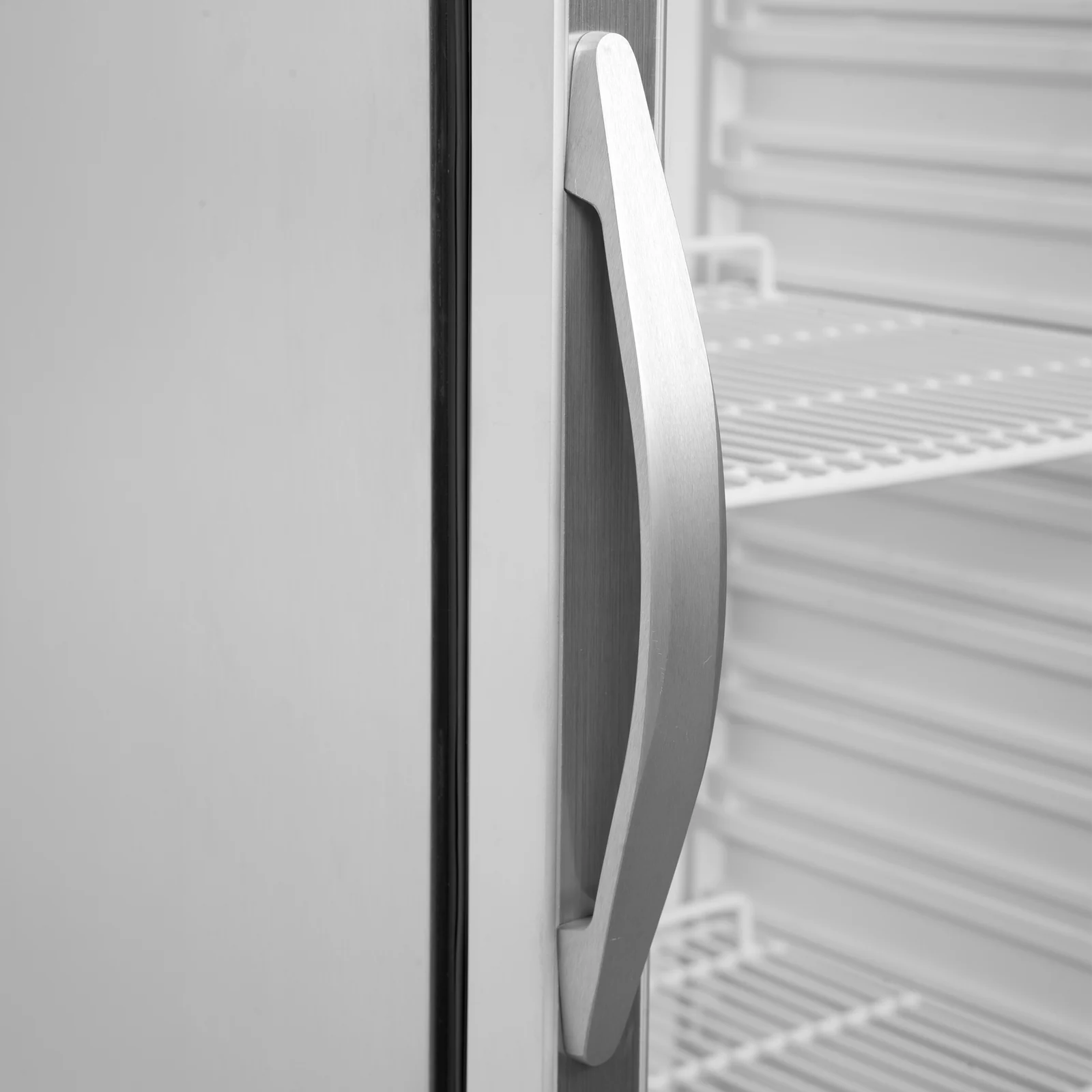 TEFCOLD - chladicí skříň prosklené dveře, nerez opláštění UR 400 SG