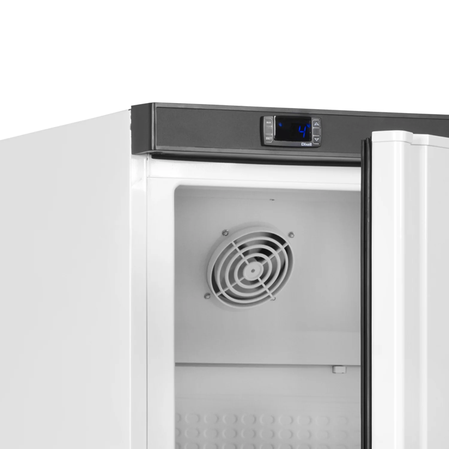 TEFCOLD - chladicí skříň prosklené dveře, bílá UR 200 G
