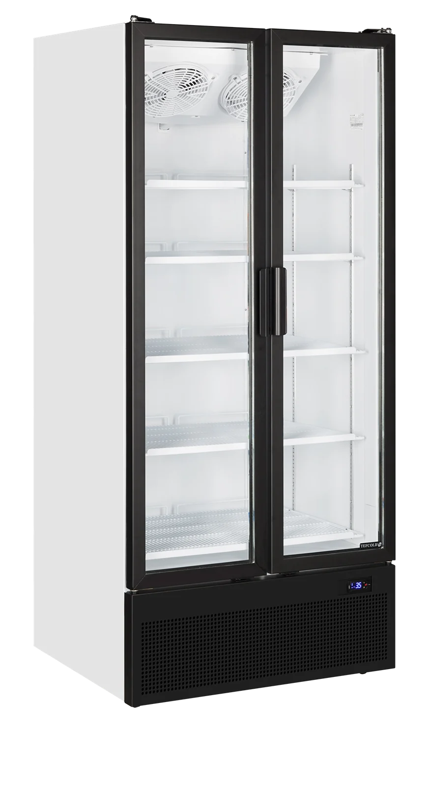 TEFCOLD - chladicí skříň prosklené křídlové dveře FS 890 H