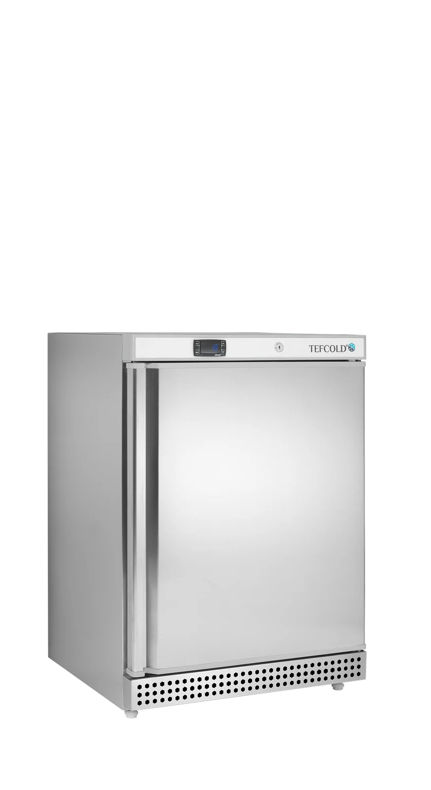 TEFCOLD - mrazicí skříň plné dveře, nerez UF200S