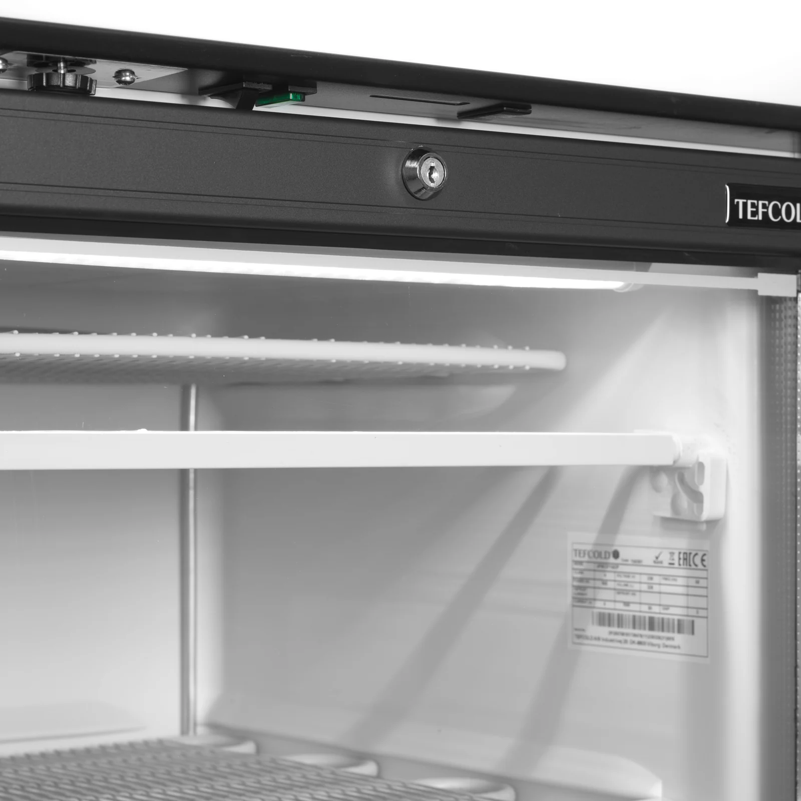 TEFCOLD - mrazicí skříň prosklené dveře, bílá UFSC371GCP
