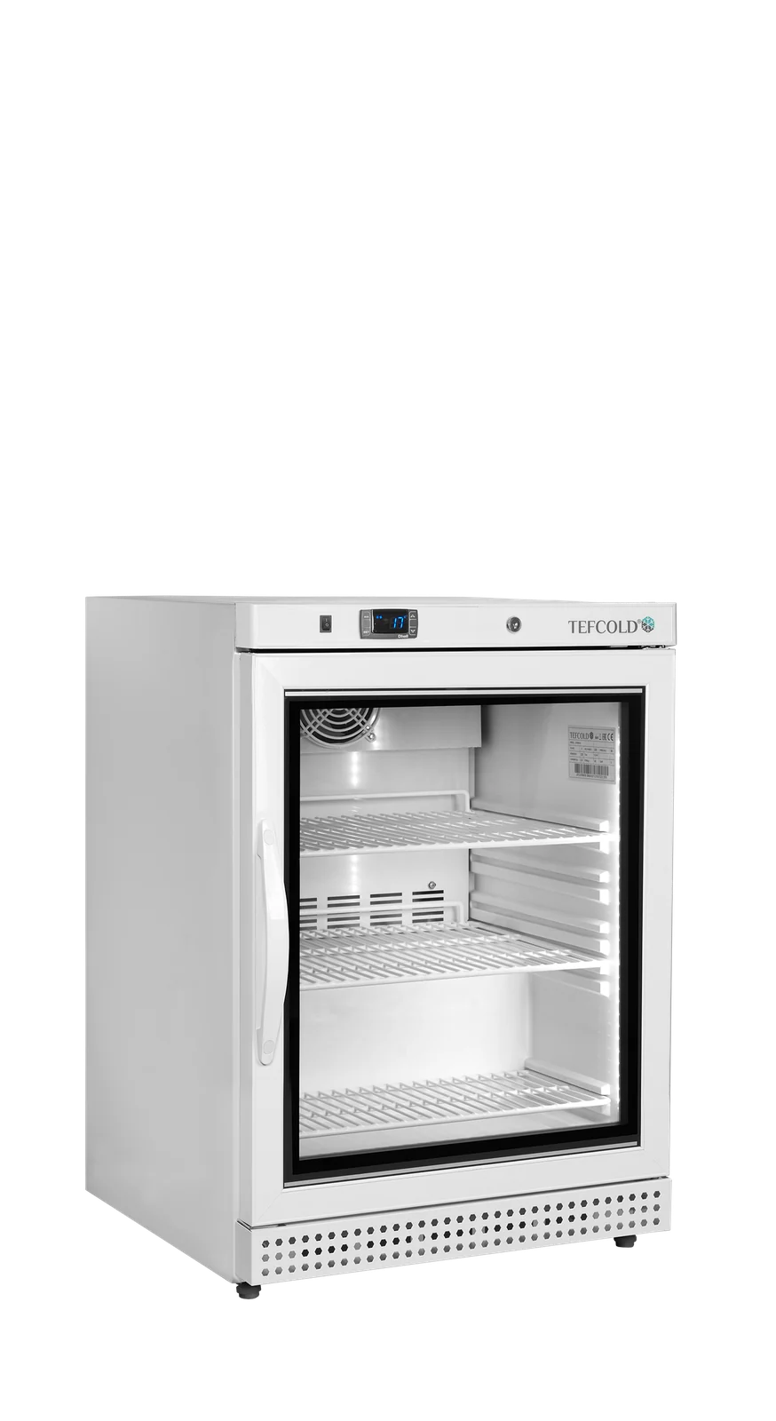 TEFCOLD - mrazicí skříň prosklené dveře, bílá UF200VGW