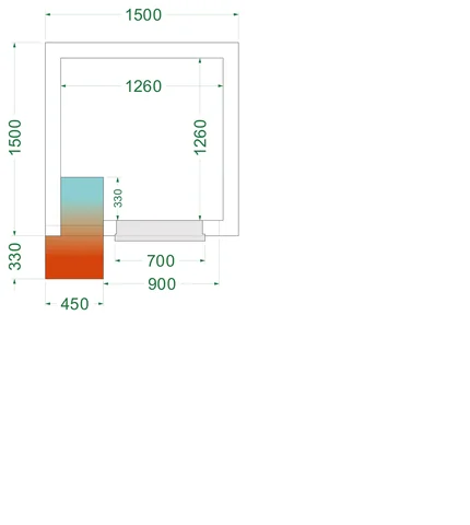 TEFCOLD - freezer room CRNF1515