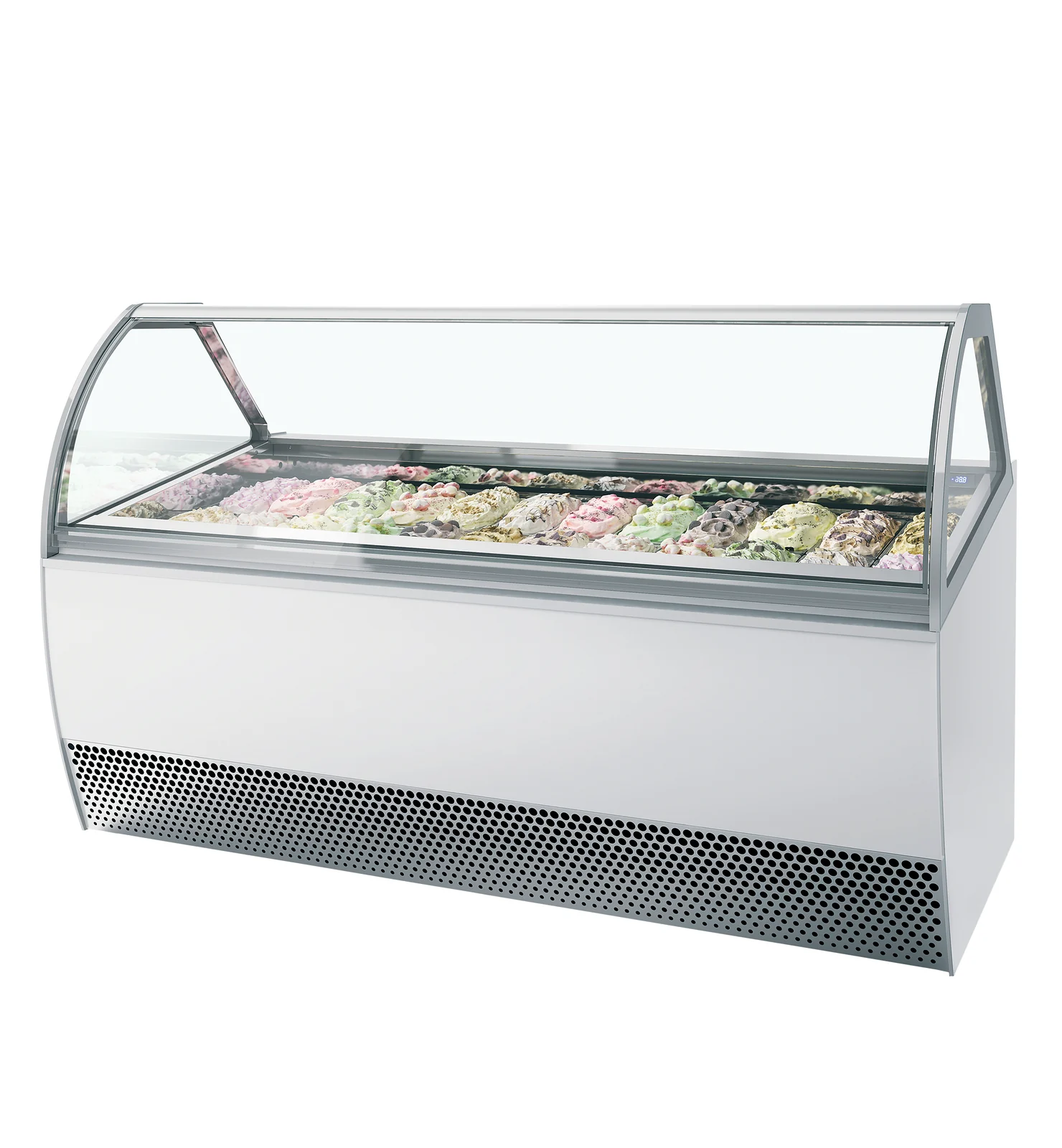 TEFCOLD - ventilovaný distributor kopečkové zmrzliny MILLENNIUM LX24 | ISA