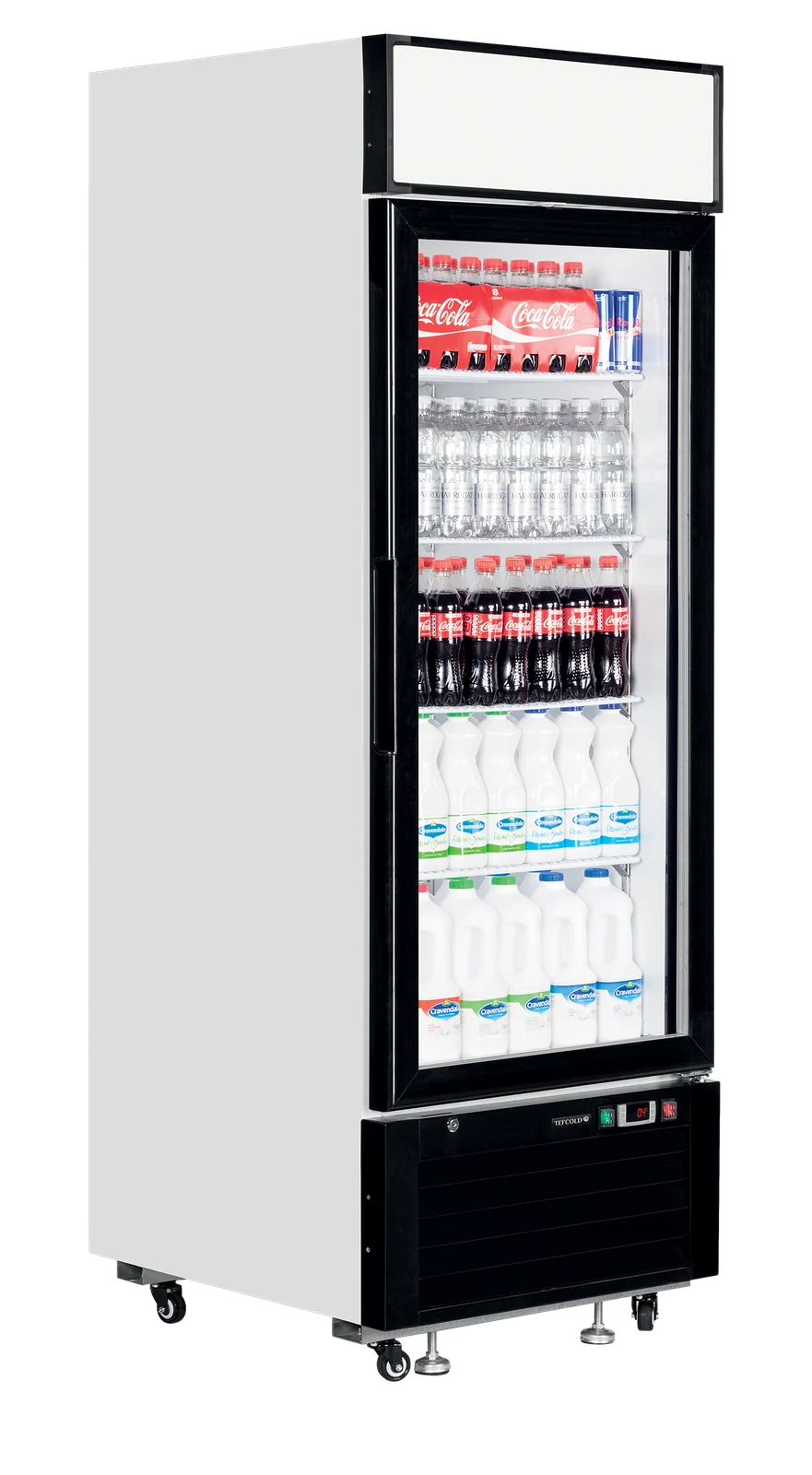 TEFCOLD - chladicí skříň prosklené dveře LGC2500