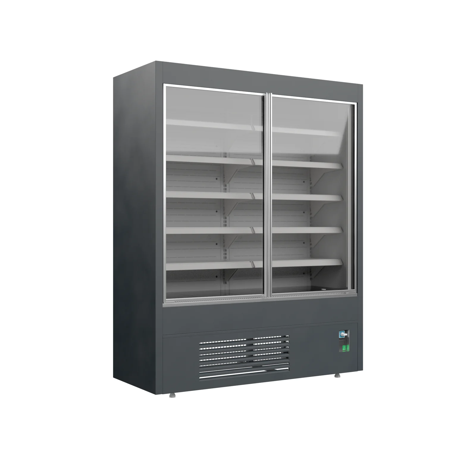 TEFCOLD - chladicí vitrína přístěnná, křídlové dveře Varna 160/60 DUZ mini | Juka