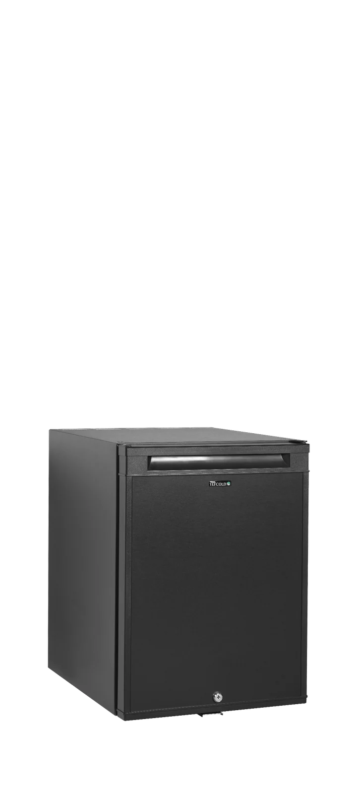 TEFCOLD - minibar plné dveře, černé opláštění TM 45 C