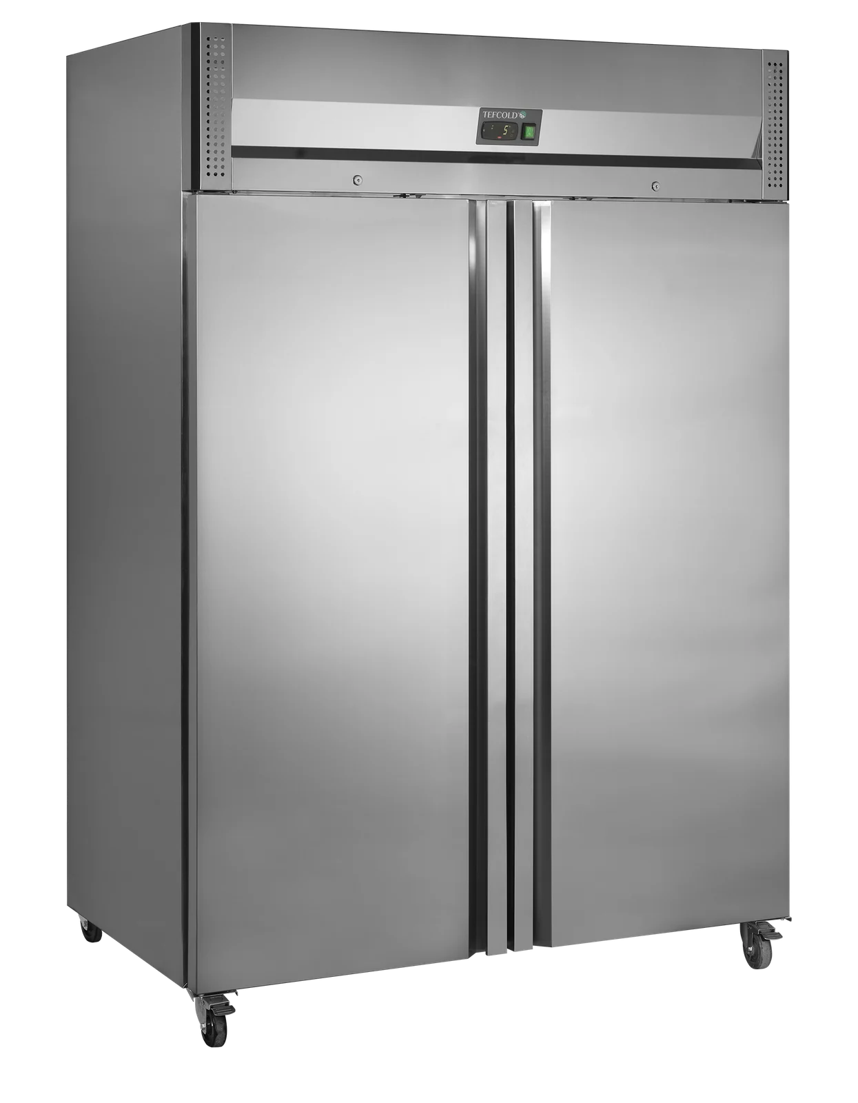 TEFCOLD - chladicí skříň plné dveře, nerez RK 1420X1