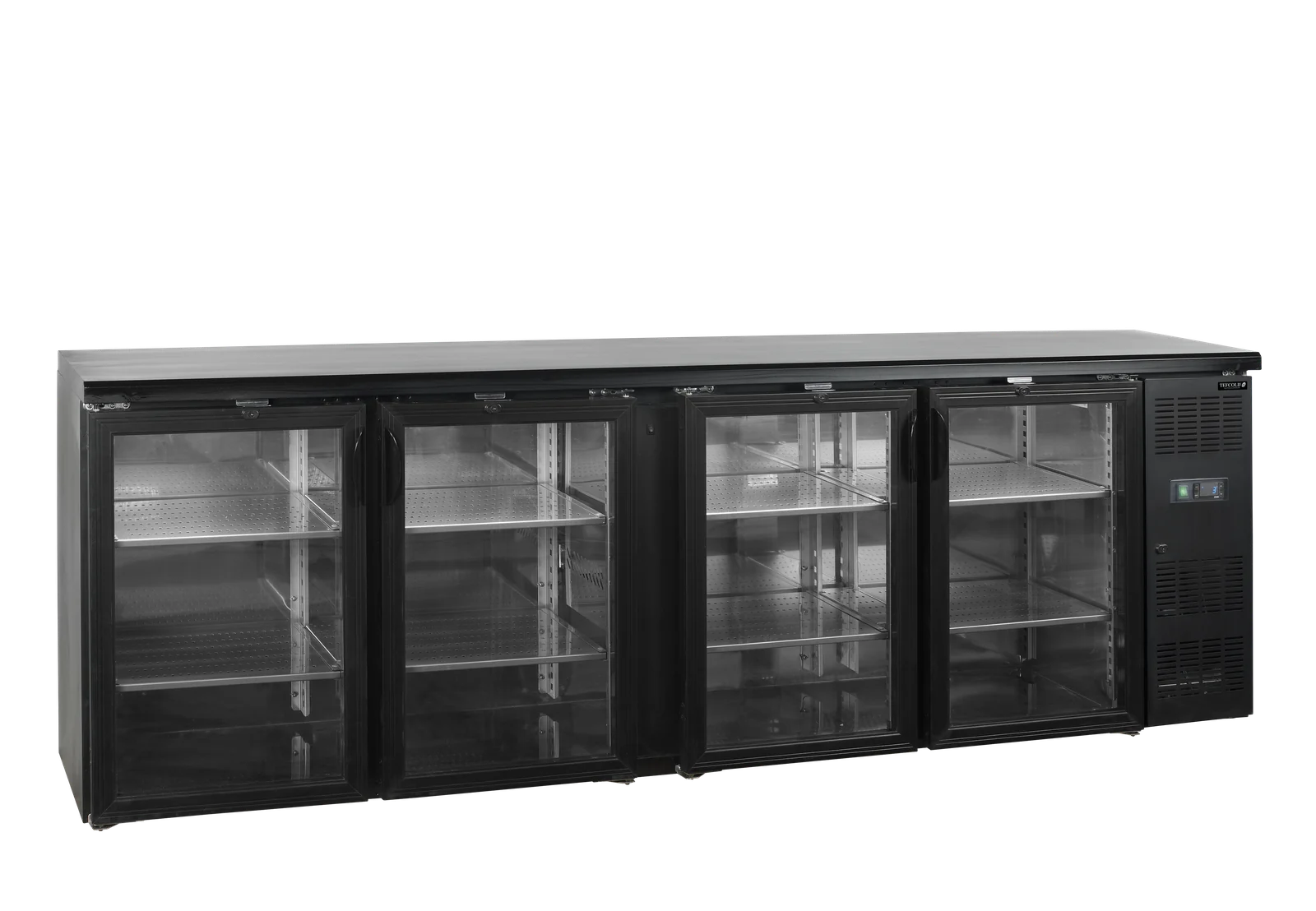 TEFCOLD - minibar, prosklené křídlové dveře CBC 410 G
