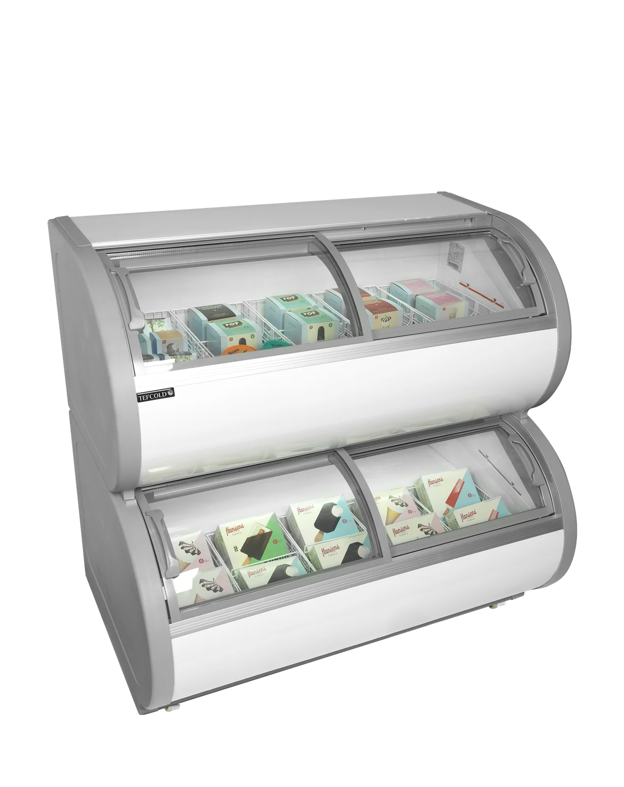 TEFCOLD - dvouúrovňový distributor zmrzliny TD 500
