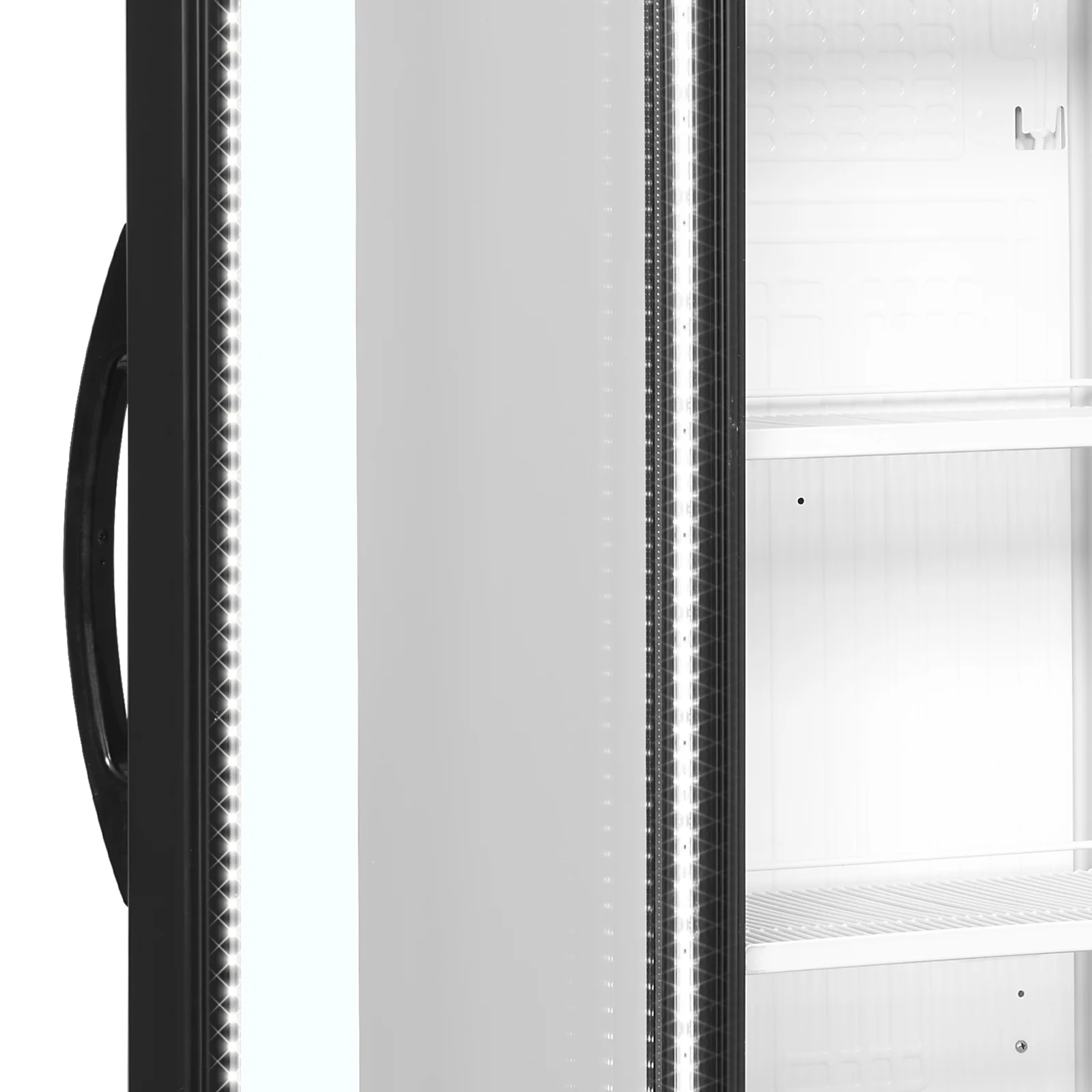 TEFCOLD - chladicí skříň prosklené dveře CEV 425 CP 2 LED L/H