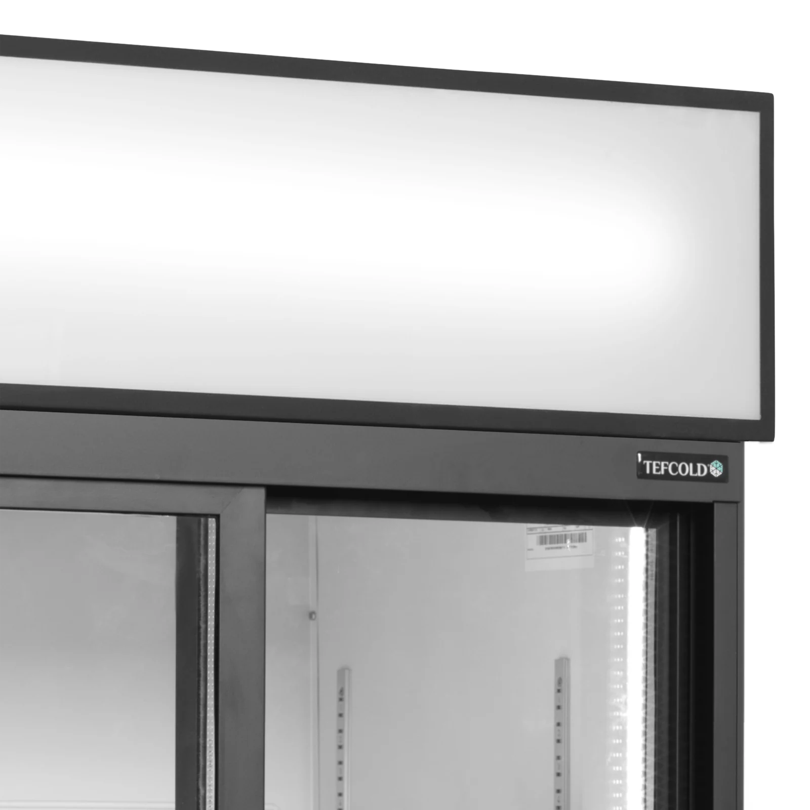 TEFCOLD - chladicí skříň prosklené posuvné dveře FSC 891 S
