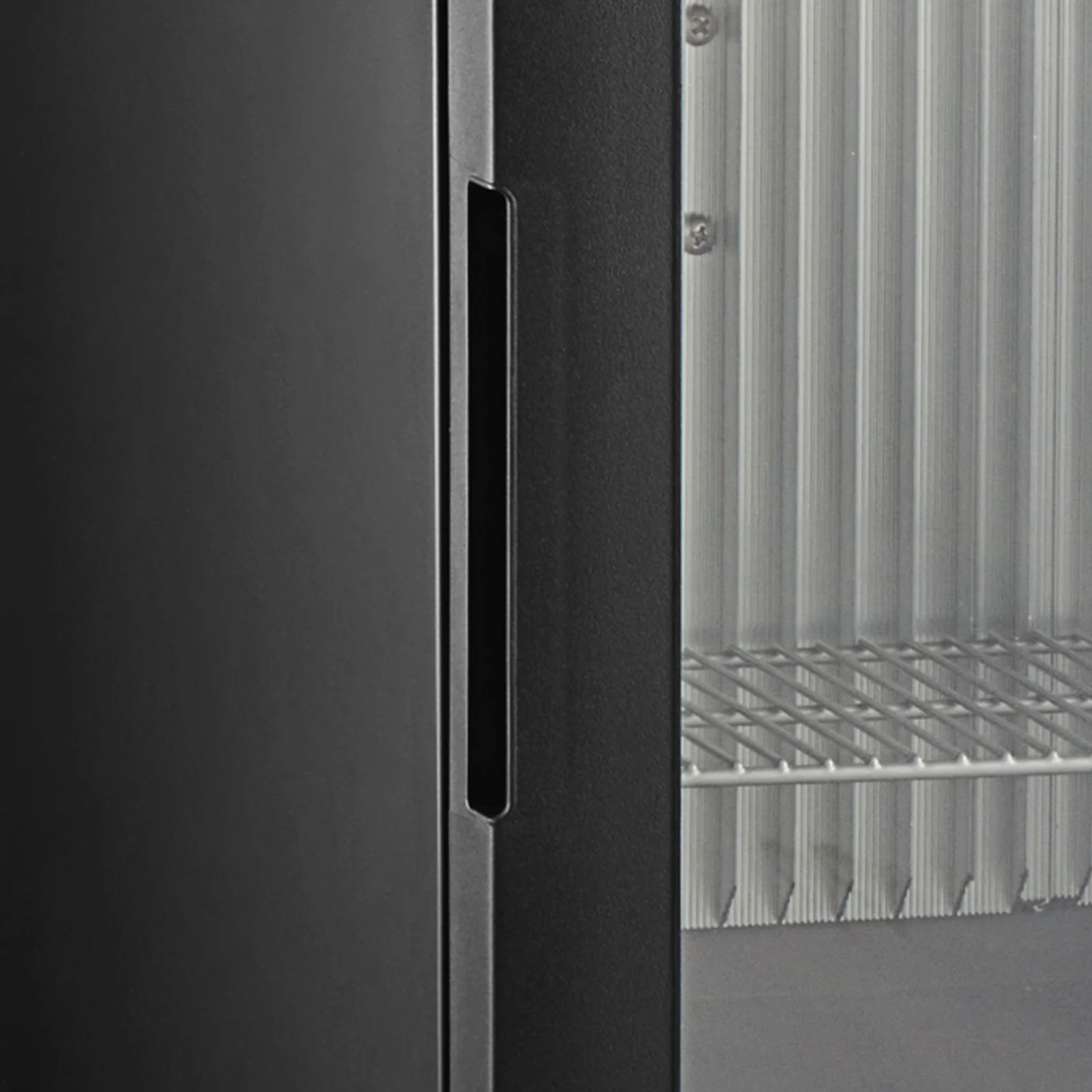 TEFCOLD - minibar prosklené dveře, černá TM33G-1