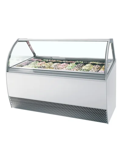 TEFCOLD - ventilovaný distributor kopečkové zmrzliny MILLENNIUM LX20 | ISA