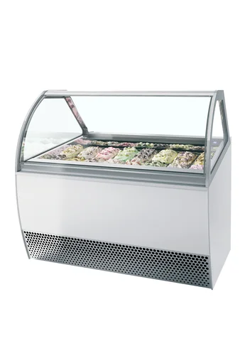 TEFCOLD - ventilovaný distributor kopečkové zmrzliny MILLENNIUM LX16 | ISA