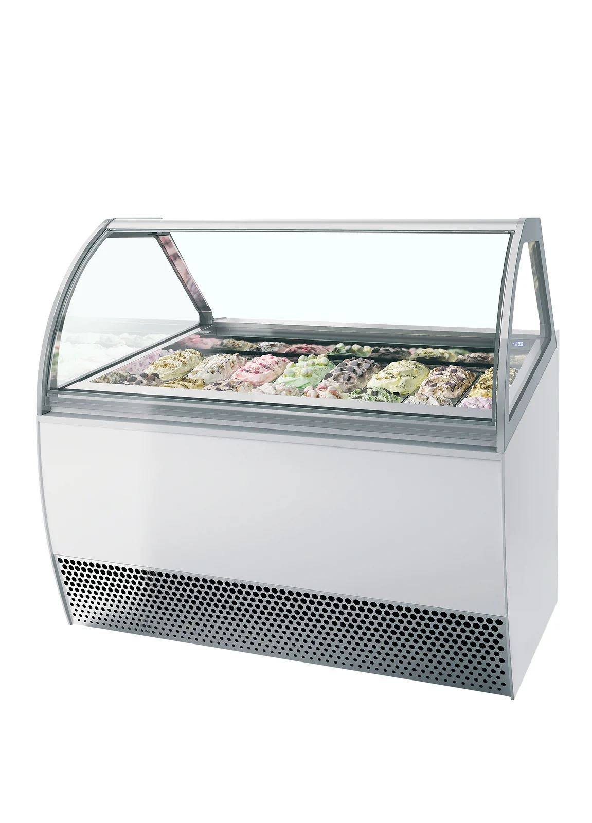 TEFCOLD - ventilovaný distributor kopečkové zmrzliny MILLENNIUM LX16 | ISA