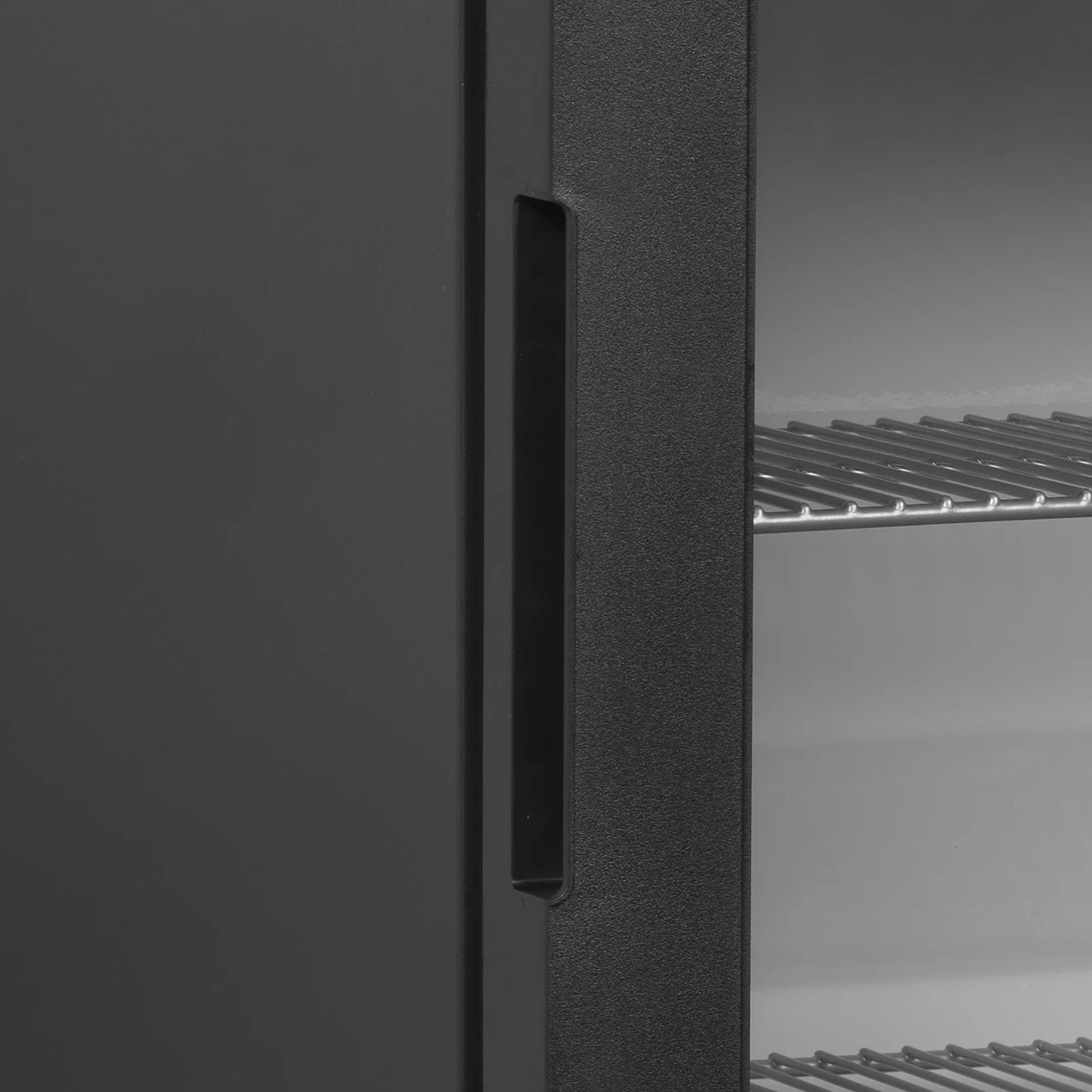 TEFCOLD - minibar prosklené dveře, černá TM44G-1