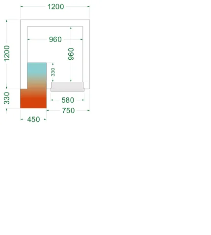 TEFCOLD - freezer room CRNF1212