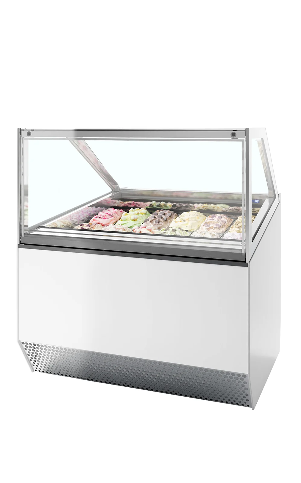 TEFCOLD - ventilovaný distributor kopečkové zmrzliny MILLENNIUM ST12 | ISA