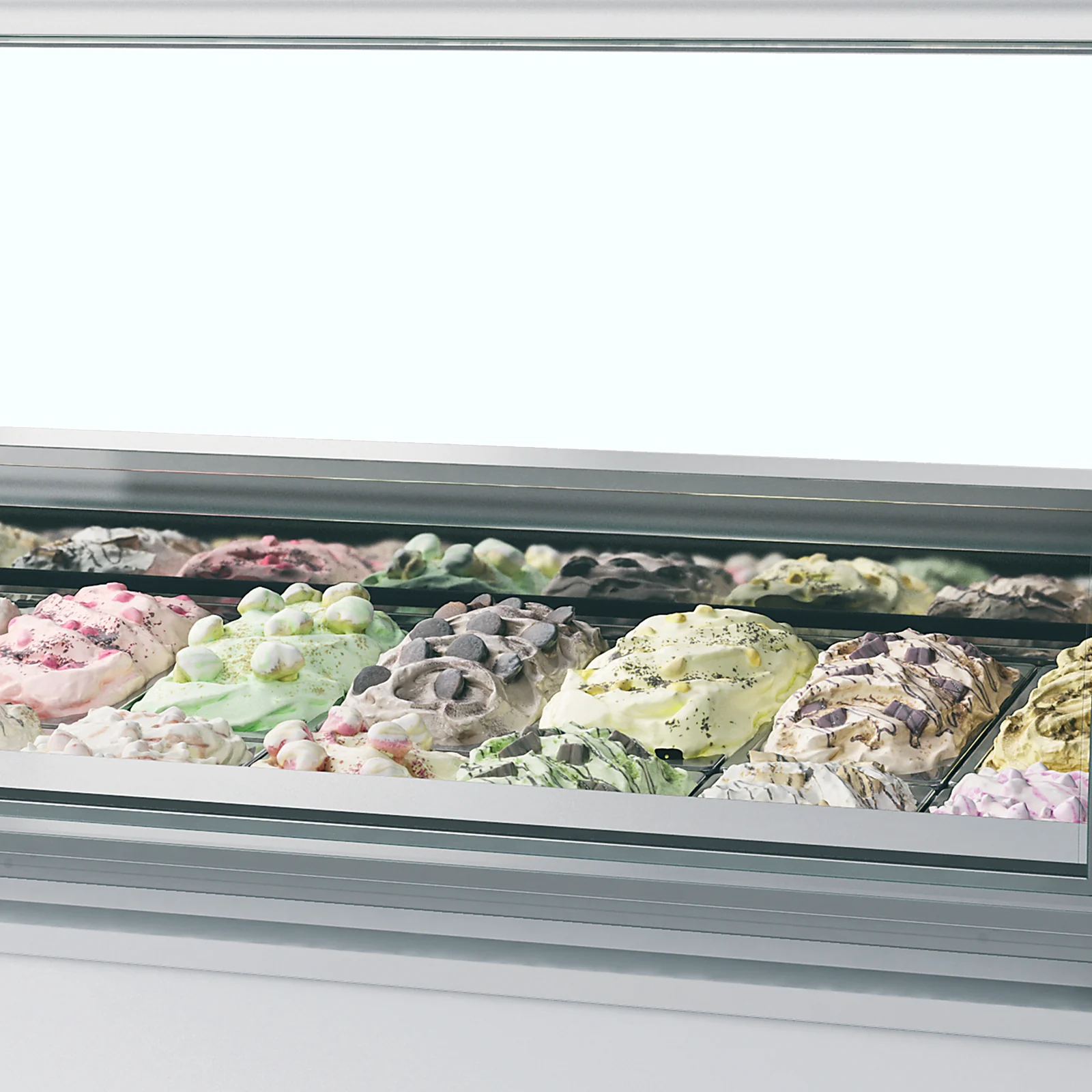 TEFCOLD - ventilovaný distributor kopečkové zmrzliny MILLENNIUM LX12 | ISA