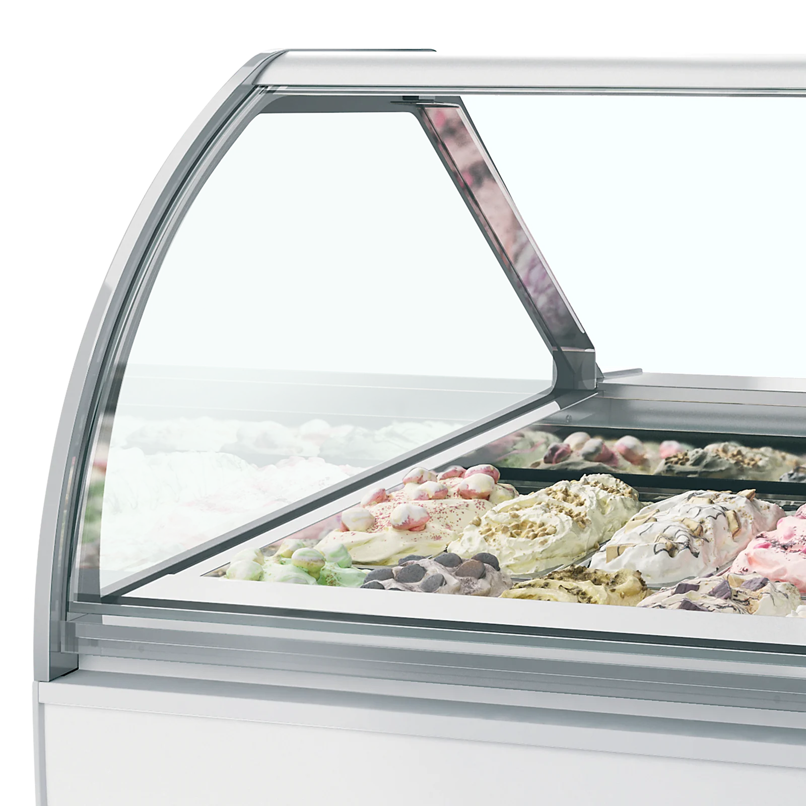 TEFCOLD - ventilovaný distributor kopečkové zmrzliny MILLENNIUM LX12 | ISA