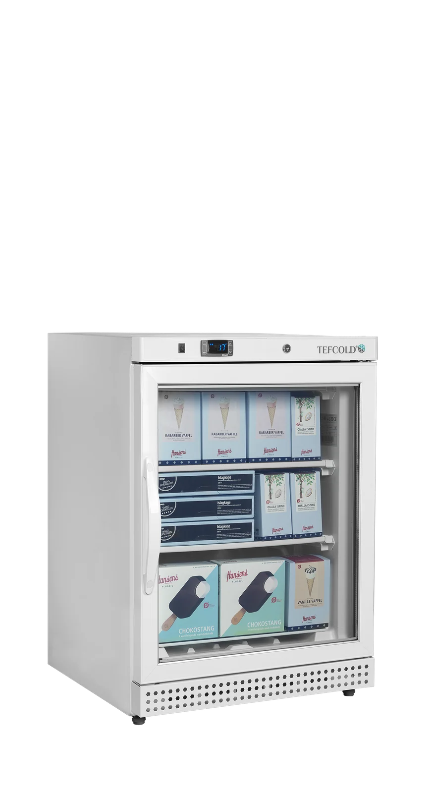 TEFCOLD - mrazicí skříň prosklené dveře, bílá UF200VGW